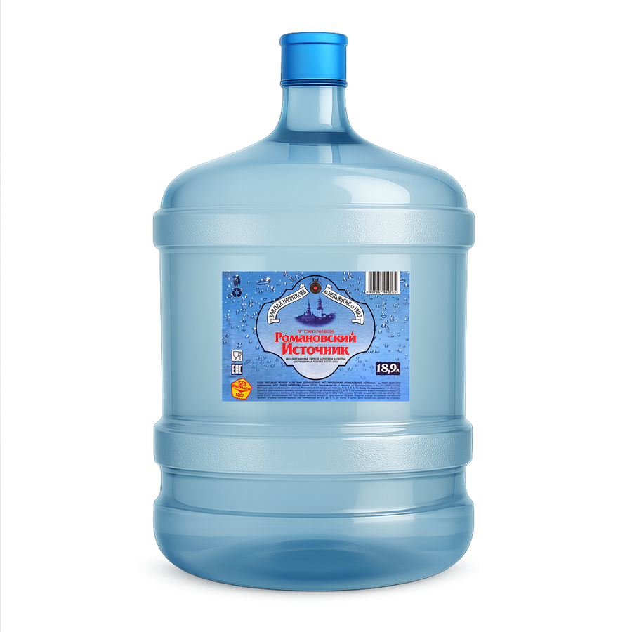 Вода «Романовский источник» негазированная