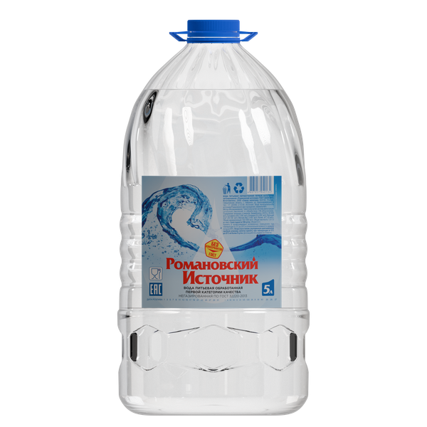 Вода «Романовский источник» негазированная